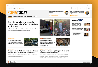 News Reporting Home page feed grid journalist layout design news news homepage press news ui card ui ispiration ui ux design web design