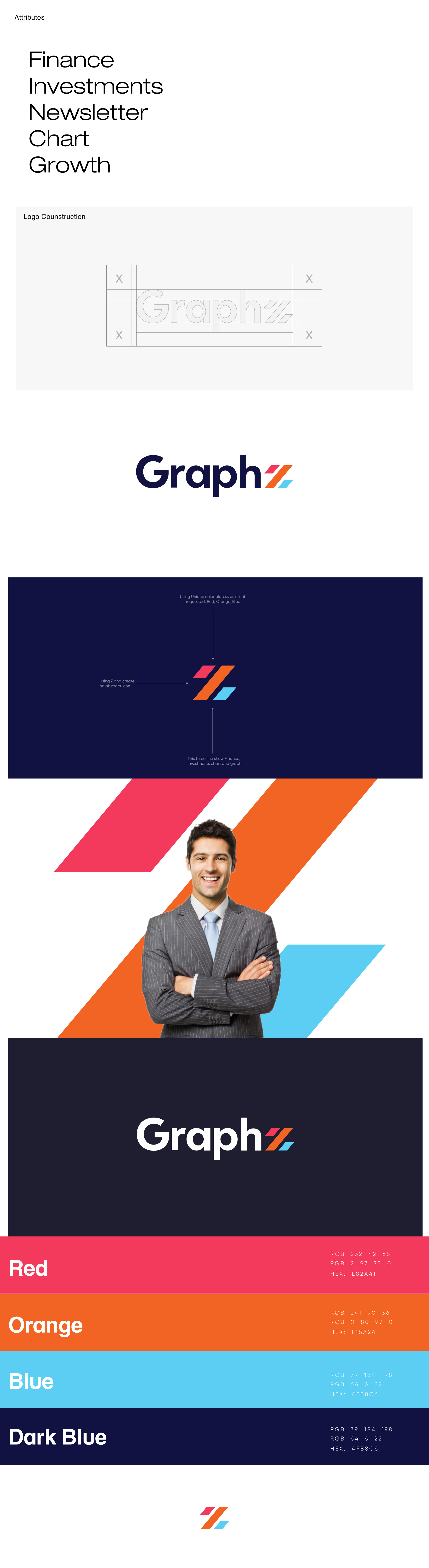 Graphz Logo design clean design logo minimal minimalist modern simple simple clean interface