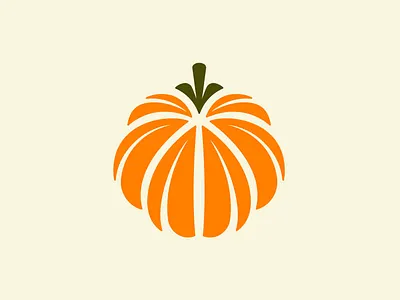 Pumpkin Arrow Logo arrow design fruit icon leaf logo nature pumpkin vegetable