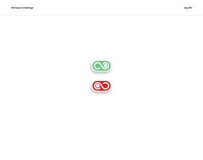 #DailyUI - Day 15 dailyui switch ui
