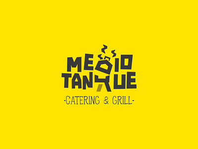Medio Tanque Grill branding design graphic design illustration logo typography ui ux vector