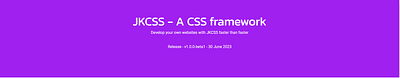 My CSS Framework