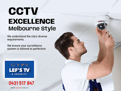 CCTV Excellence - Melbourne Style best cctv installation post camera system installation cctv cctv camera system cctv installation australia cctv installation instagram cctv installation melbourne cctv security system graphic design illustration instagram post security system vector