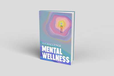 My Challenge: Mental Wellness abstract abstract illustration book cover book design graphic design illustration journal journal cover literature cover planner wellness