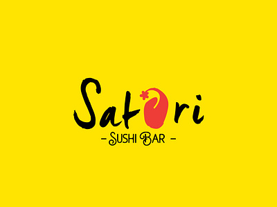 Satori Sushi-Bar branding design graphic design illustration logo minimal typography ui ux vector