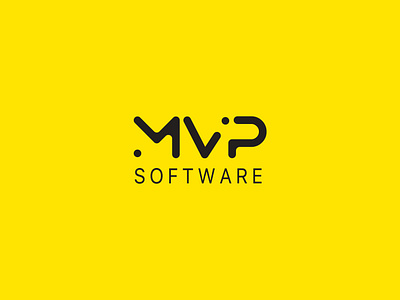 MVP Software branding design graphic design illustration logo minimal typography ui ux vector