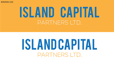 Island Capital Partners Logo Ideas branding design graphic design illustration logo typography