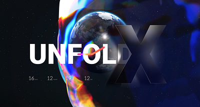 Unfold X animation branding logo motion graphics