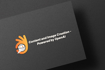 Content and Image Creation Power by OpenAi Logo Design branding design graphic design illustration logo vector