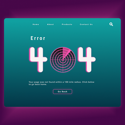 Design Challenge: 404 Error Page. design graphic design illustration seattle ui uidesign uidesigner userexperience userinterfacedesign ux uxdesign