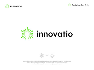 innovation-logo-ai-logo-branding-design 3d ai artificial intelligence brand identity branding bulb design graphic design icon innovation innovative logo logo design logos minimal modern logo vector