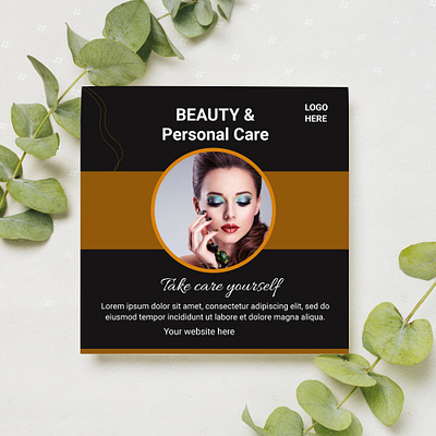 Beauty and Spa Square Template beauty shop beauty spa cosmetic graphic design interface makeup online shop shopping web