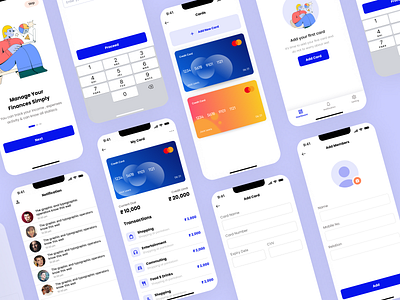 Credit Card Application 999watt ui ux