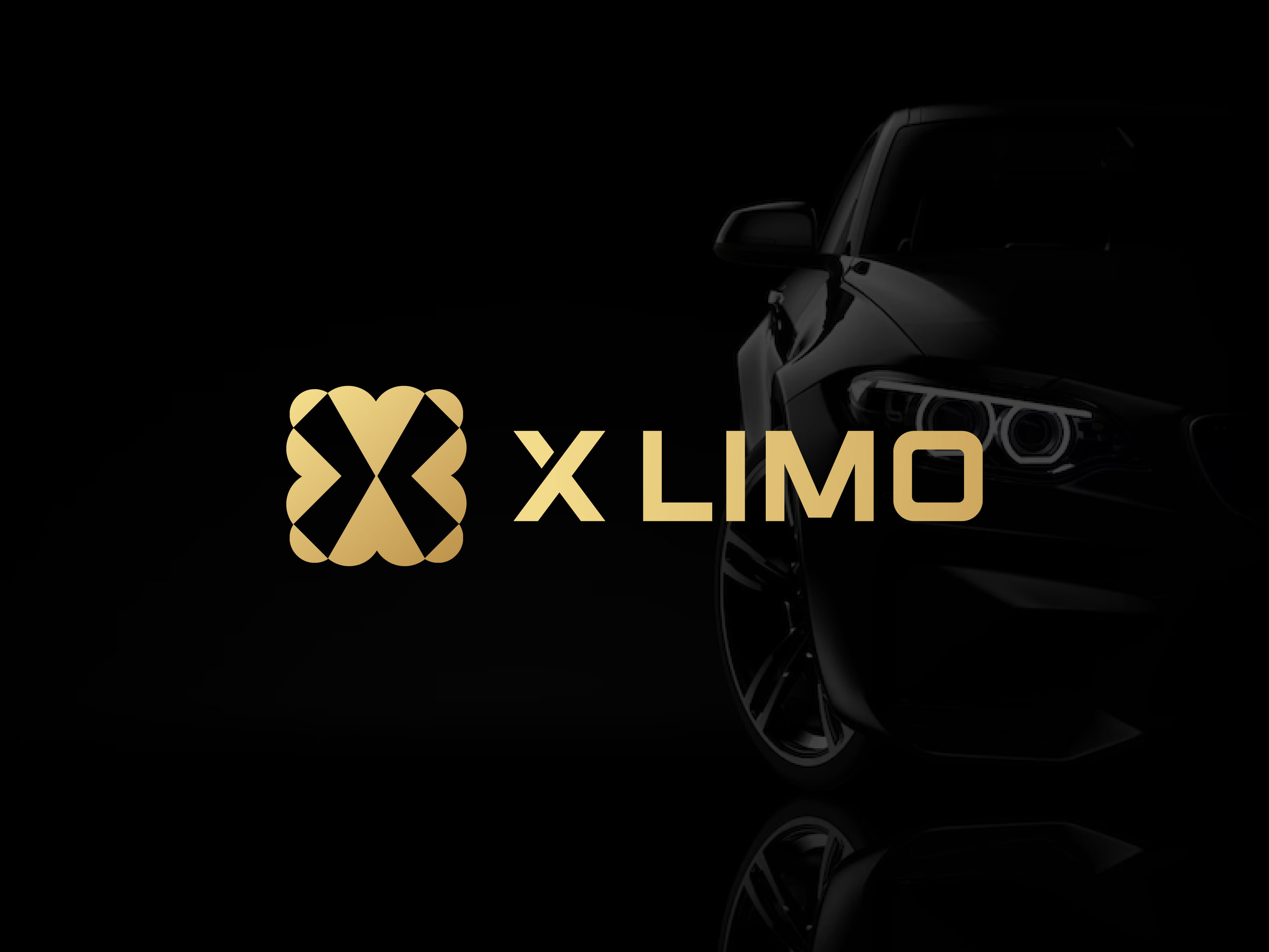 Logo design for luxury transportation and limousine service brand logo branding business logo creative logo design flat logo graphic design graphicdesign illustration letter logo logo logo design logo maker logos luxury logo minimal minimalist logo modern logo simple x logo