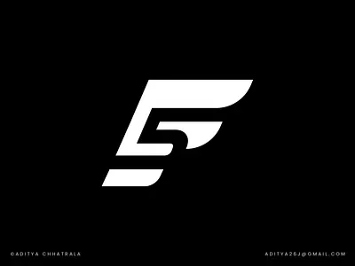 F5 (Fit5) - Fitness Brand Logo Design a b c d e f g h i j k l brand identity branding clever f logo fitness game gaming icon symbol logo logo design logo designer logos m n o p q r s t u v w x y z modern logo negative space smart speed sports top best