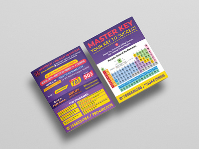 School Pamphlet Design promotional