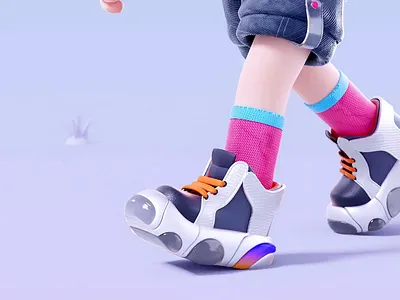 God Forsaken Man 3d 3dcharacter animation c4d character illustration weather