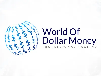 Global Currency World Dollar Money Logo economic