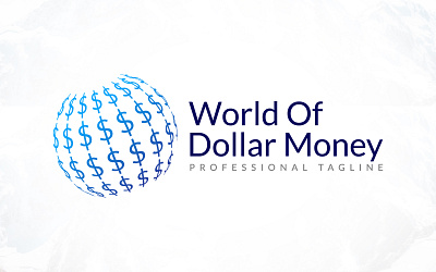 Global Currency World Dollar Money Logo economic