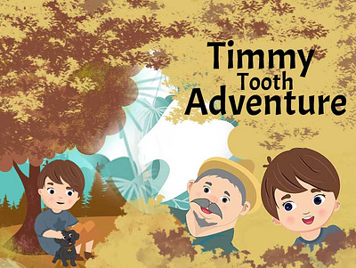 Timmy Adventure graphic design illustration vector