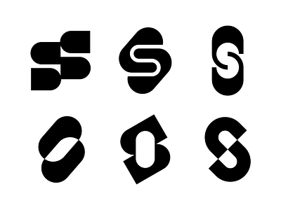 Letter S + Pills letter letter s logo logotype mark monogram pill pill icon pills s logo s monogram symbol typography