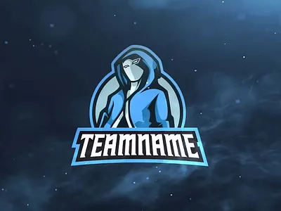 Hoody Ninja Sport and Esports Logos branding design esport game gaming graphic graphic design hoody logo logos ninja sport team teamname