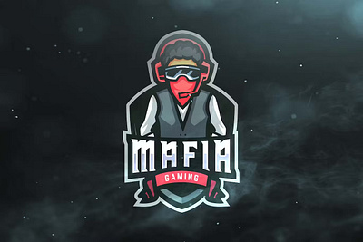 Mafia Gaming Sport and Esports Logo design esport game gaming graphic graphic design illustration logo logos mafia sport team teamname templates