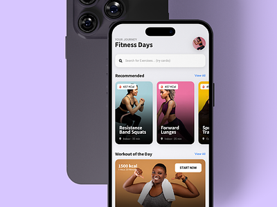 Sticky Mobile for Fitness - Mobile Kit & PWA App Template android app app template coach coaching daily ui design fitness fitness app gym gym app gym website ios iphone mobile personal coach sidebar training ui ui ux