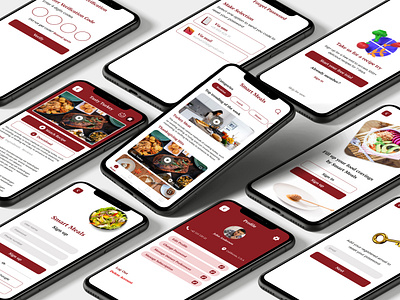 Food Recipes App (UI - UX) Design adobe xd app design application delivery app figma food app landing page recipe app ui ux ux research wireframing
