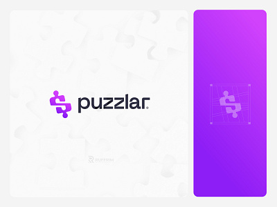 Puzzlar | Financial Logo accounting logo banking logo bitcoin logo branding cryptocurrency currency logo design dollar logo finance logo financial logo graphic design growth logo illustration insurance logo logo logo maker money logo puzzle dollar puzzle logo puzzle piece