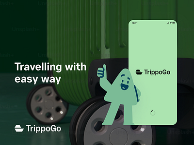 TrippoGo Travel application adventure app ticket tourist travel travelling trip ui ux