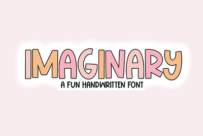 Imaginary | Fun Handwritten Font app branding design graphic design illustration logo typography ui ux vector