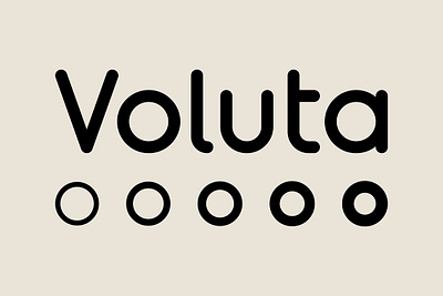 Voluta – Font Family app branding design graphic design illustration logo typography ui ux vector