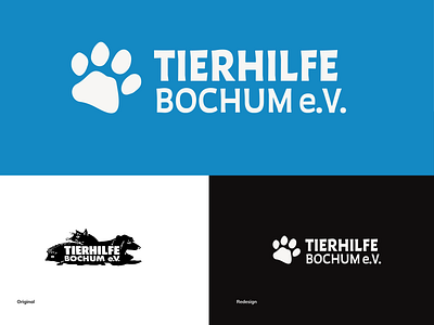 Logo redesign for animal aid association branding design logo logodesign redesign typography
