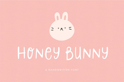 Honey Bunny | Handwritten font app branding design graphic design illustration logo typography ui ux vector