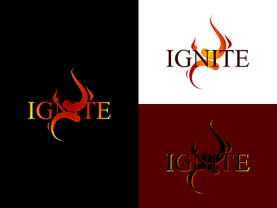 Daily Logo Challenge "IGNITE" design logo