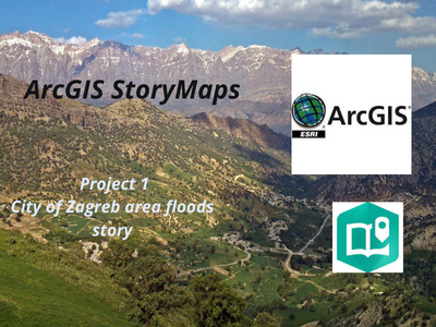 ArcGIS StoryMaps - floods in Zagreb urban area in 2023 arcgis story maps design sentinel ui