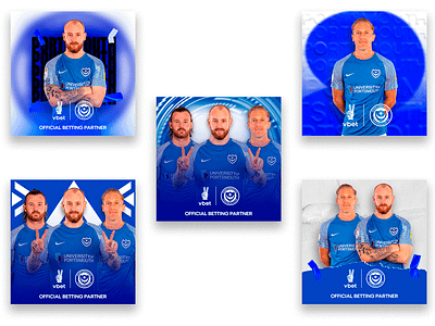 Partnership Banner Design | VBET x Portsmouth FC adobephotoshop armenia banner betting blue commercialbanner design gamblingdesign graphic design instagrampost instagramstory minimalism partnershipbanner portsmouthfc poster smm sport sportbanner vbet white