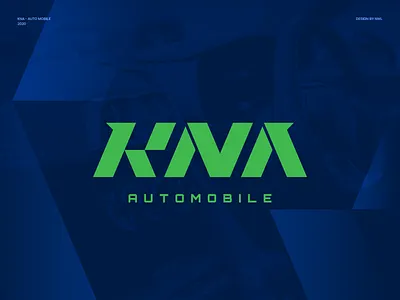 KNA - Brand Identity asian auto mobile brandidentity branding designbynwl graphicdesign logo logocreation logodesign logomaker logotype myanmar nwl visualdesign visualidentity wordmark
