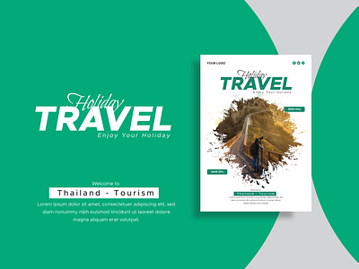 Travel Flyer Design flyerdesign graphicdesign inovatit travelflyer unleashcreativity unlocksuccess