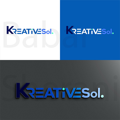 Kreative Logo Design branding combination mark design graphic design graphic designer illustrator kreative logo logo logo design minimal logo minimalist logo design vector
