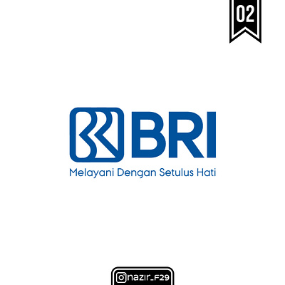 Bank Rakyat Indonesia (BRI) 2D animation logo. 2d animation design graphic graphic design logo motion graphics