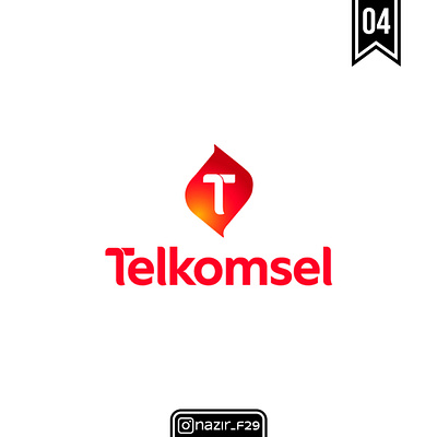 Telkomsel 2D animated logo. 2d animation design graphic design logo motion graphics
