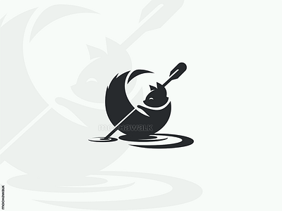 The Sailing Fox Logo animal boat creative design fox graphic design illustration logo logodesign logomark sailing tail
