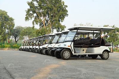 Use of Golf Carts in Residential Societies in Delhi, NCR. golf carts rental company rainbow rentals