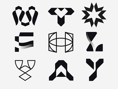 COLLECTION a branding design f graphic design h icon identity illustration l logo m marks symbol t ui x y