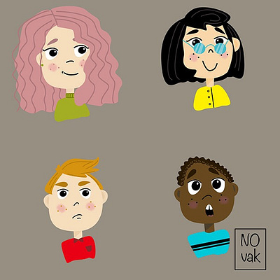 Children illustration book illustration character design characters children graphic design illustration kids