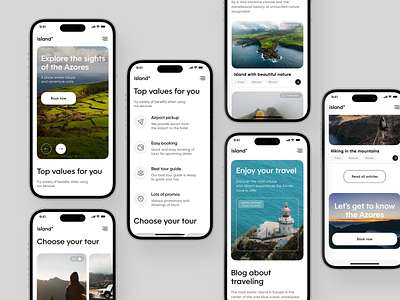 Travel Website: mobile version design responsive travel travel mobile website travel site travel website travelwebsite ui website