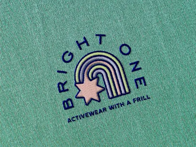 Bright One apparel brand design brand identity branding branding design children clothing fashion kids logo logo design minimalism minimalist mock up mockup retro simple sports vintage visual identity