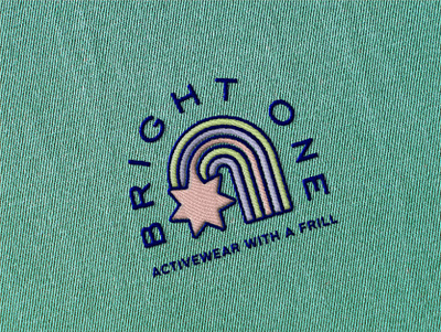 Bright One apparel brand design brand identity branding branding design children clothing fashion kids logo logo design minimalism minimalist mock up mockup retro simple sports vintage visual identity